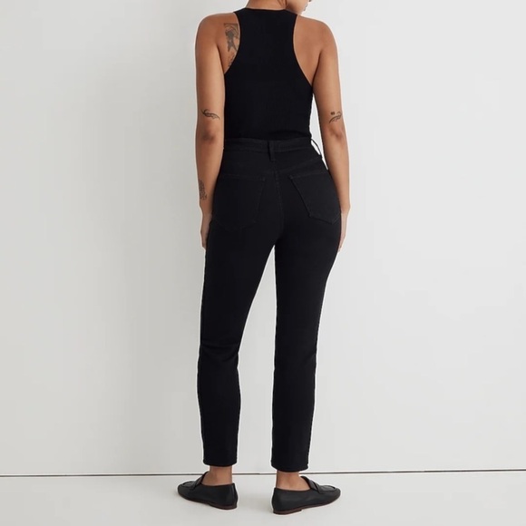 Madewell Women's Black Straight Leg Jeans - Picture 3 of 16